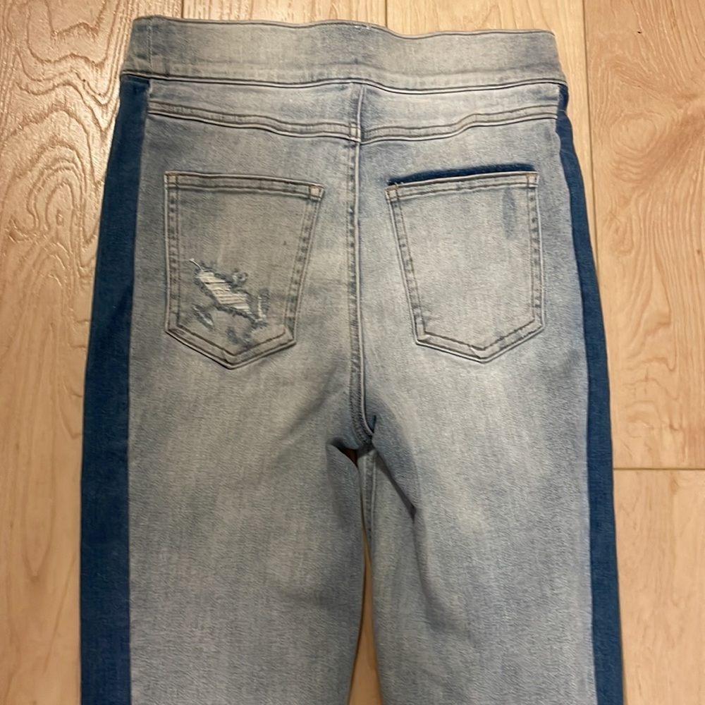 SPANX 2 Tone Skinny Jeans - Picture 6 of 14